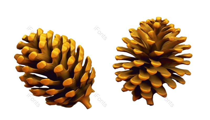 装饰图片,种子元素,新年卡PNG,闪亮免抠素材